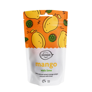 Design créatif biodégradable se dressent les fruits séchés emballage en gros de l'Indonésie