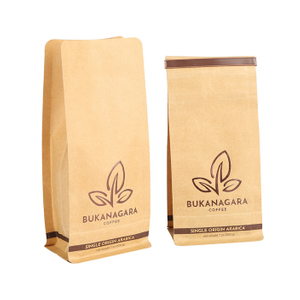 Eco-Biodégradable Emballage Biodégradable Sac à café canada 340g avec vanne