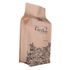 Production personnalisée Excellente qualité 100% sacs kraft compostables d'origine pour café