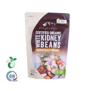 Sac de poudre nutritionnelle recyclable de 400g debout