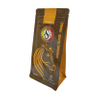 Sacs de grains de café avec logo des douanes à fond plat