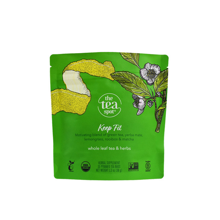 Soupchable de sac à thé de support de support de support naturel biodégradable de haute qualité