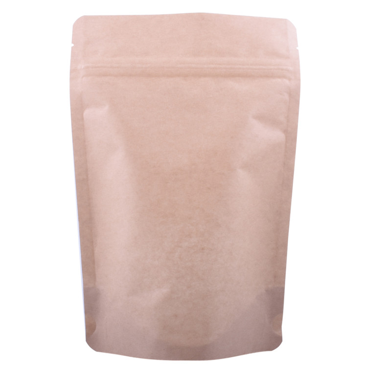 Vente chaude de sachets de thé compostables en papier kraft avec fenêtres