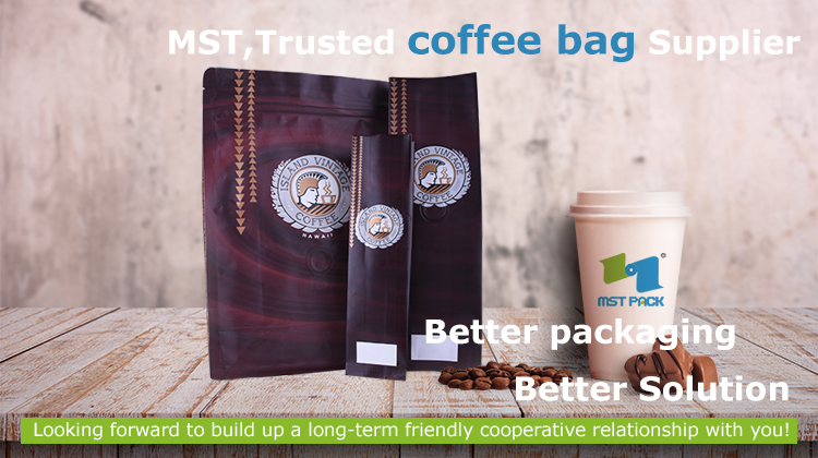 Sacs d'emballage &agrave; th&eacute; de caf&eacute;