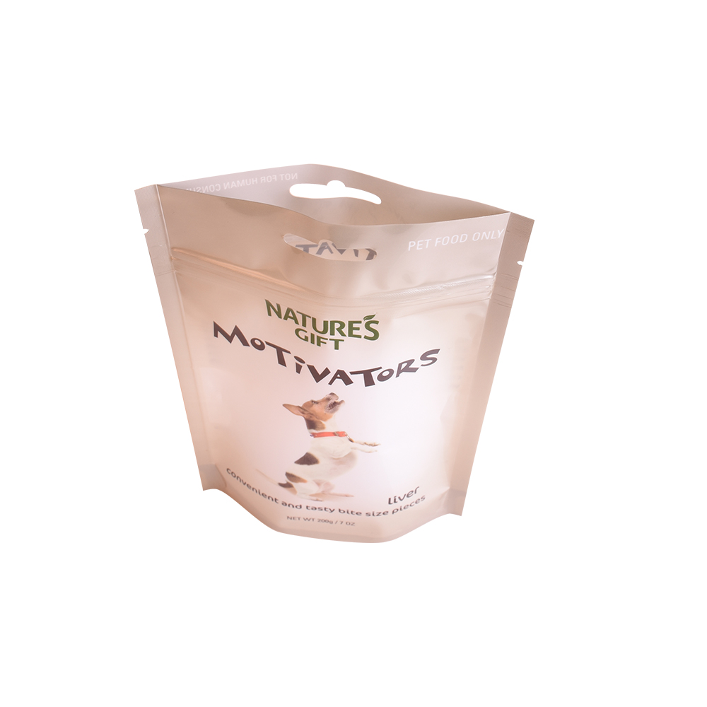 Le sac de festins d'emballage d'aliments pour chiens multicolores de l'impression numérique 250g 7oz peut être suspendu