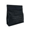 Taille personnalisée 250g 500g 8oz recycler le sac à fond plat pour le paquet de grains de café