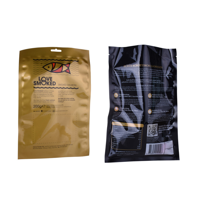 Sacs à vide noirs à compostable bon marché