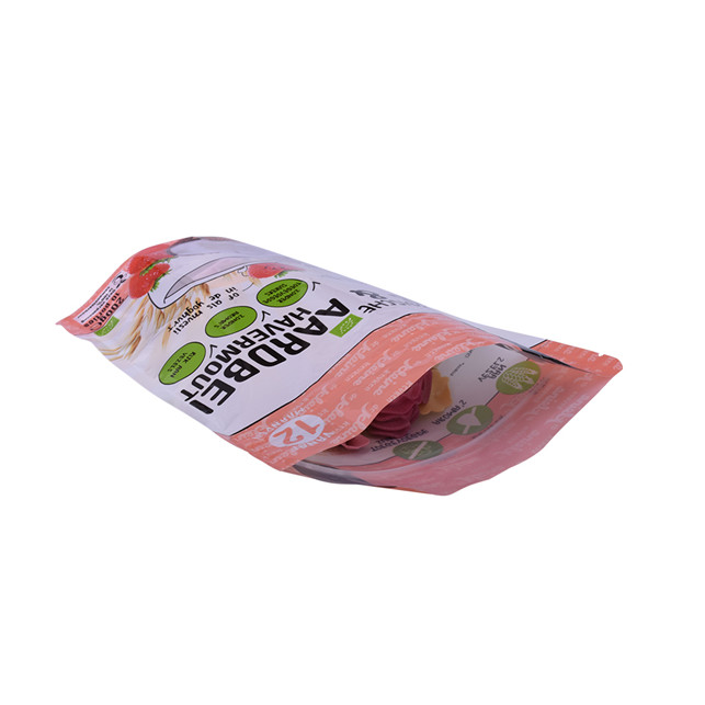 Logo personnalisé Pagoule à avoine de farine d'avoine Conception de plastique