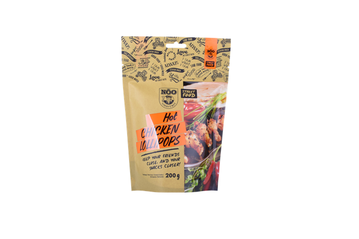 Emballage flexible des sacs de rangement des aliments commerciaux