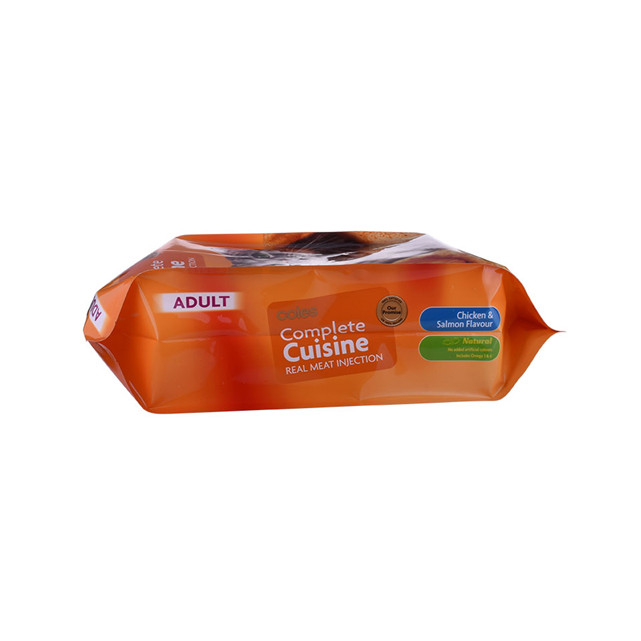 Impression colorée Bottom Feed Feed Feed Packaging Bag Packing Cellophane Sac Emballage