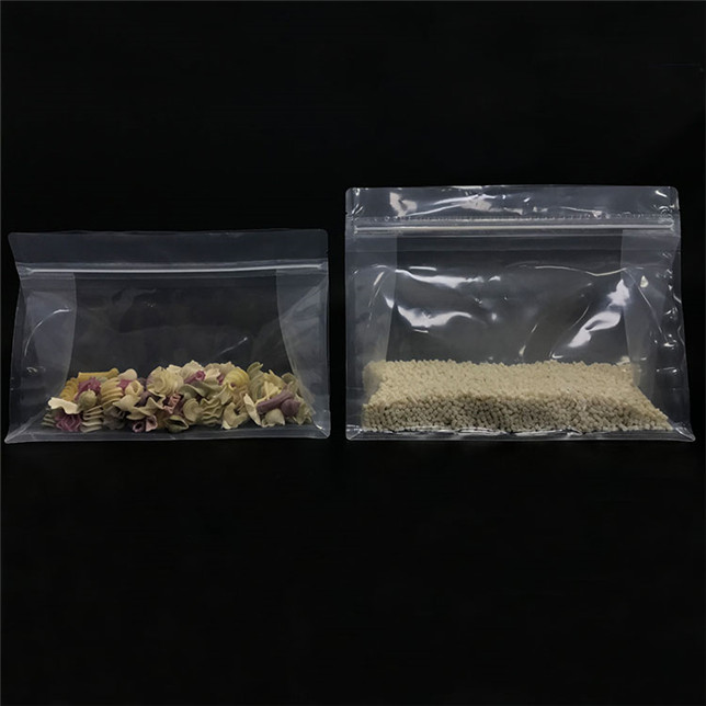 FSC Certifié certifié realable Sacturier en papier kraft imprimé Sac de gousset côté inférieur plat