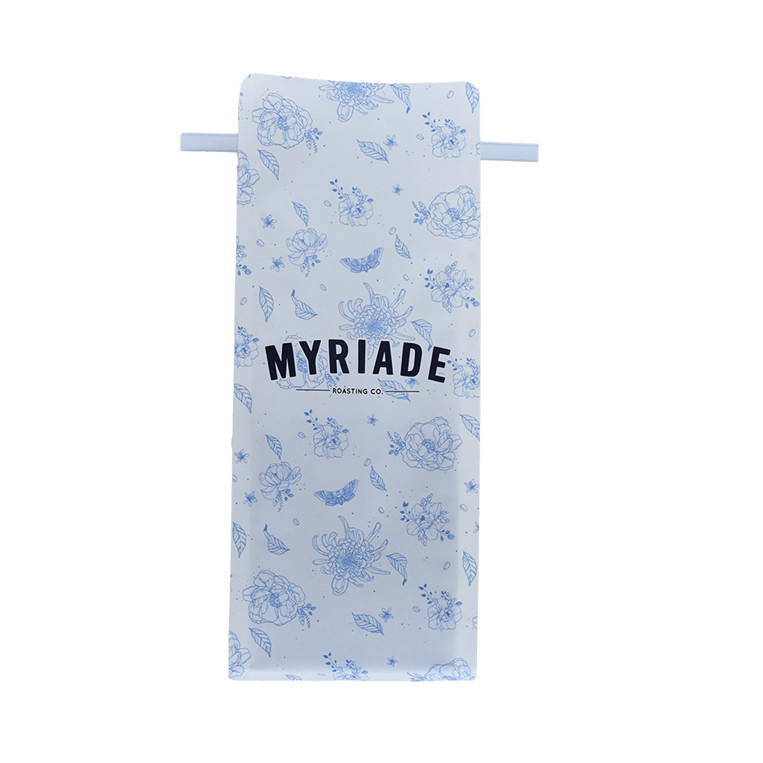 Feuille d'aluminium non imprimé en aluminium reclosable holographic zipper stand up gasting sache 50g coffee sac