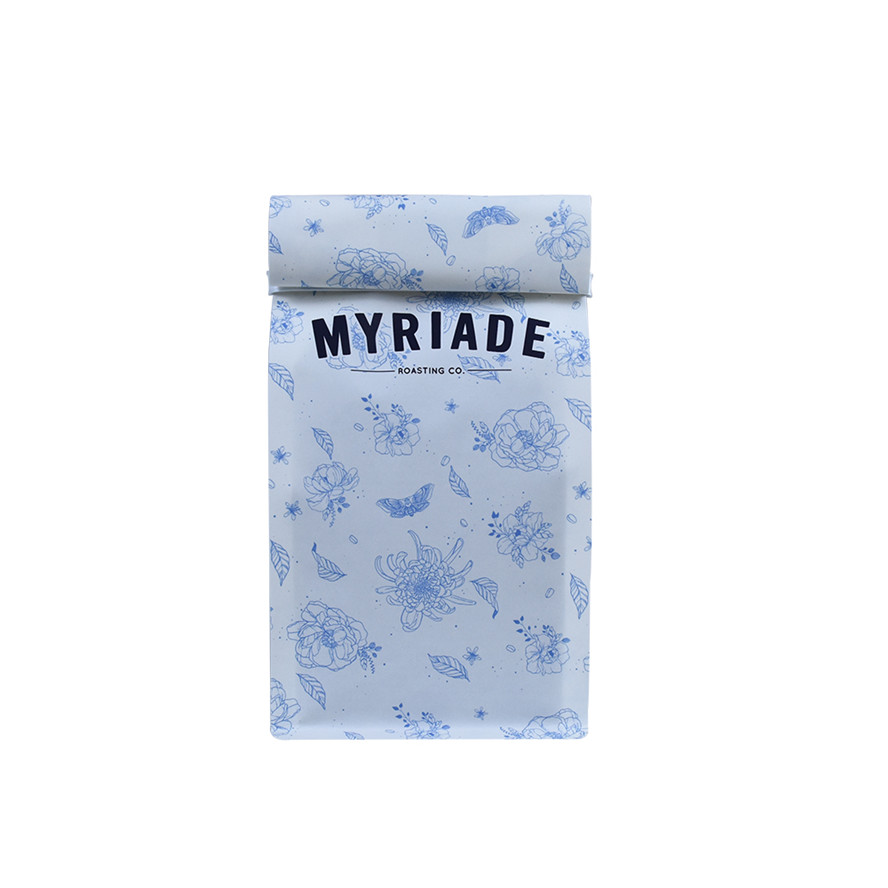 Inventaire Foil doublé de pochettes à imprimé recyclé Papier Sac de thé en forme de coeur