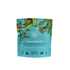 Foil plat personnalisé Matériaux biodégradables bio compostable comptable blanc kraft stand up sache de thé emballage sachet de thé
