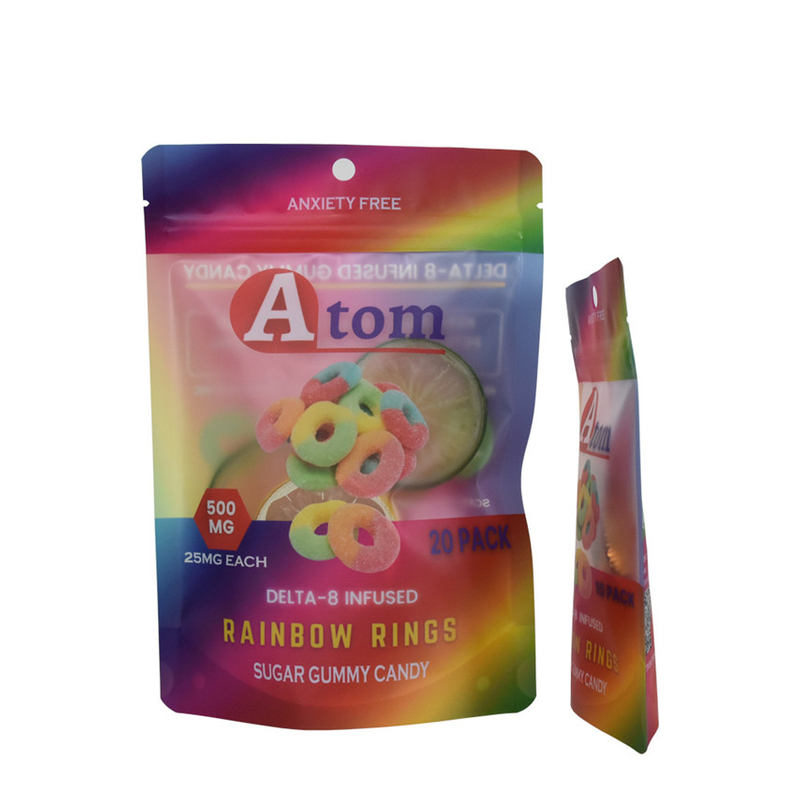 La plus populaire Proof de l'odeur écologique en polyéthylène Géorgie Emballage d'emballage de fruits secs