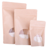 Meilleur prix Top Quality Ziplock Stand Up Paper Emballage Sacs avec fenêtre
