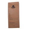 Sac à café d'impression en papier kraft personnalisé en sac à fond carré