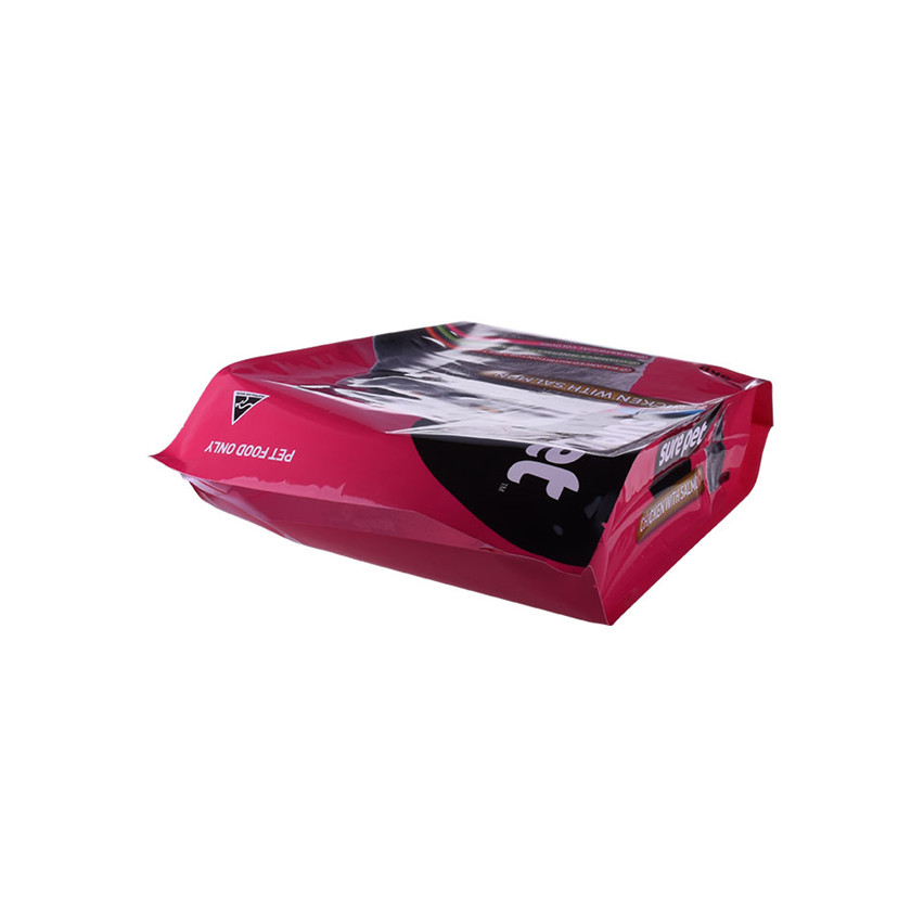 Eco Friendly Excellent Quality Plastic Side Gusset Cat Food Sacs Wholesale