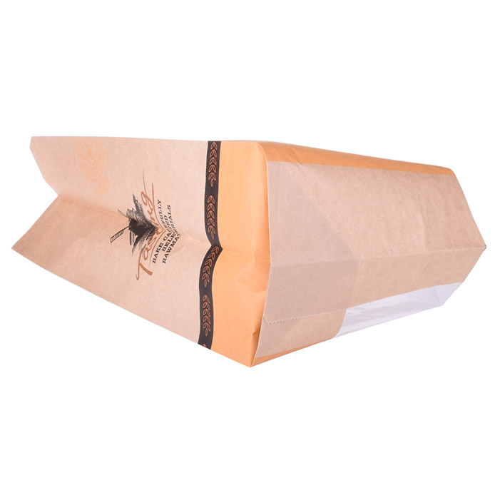 Sac de pop-corn en papier à preuves à l'huile personnalisée claire avec impression