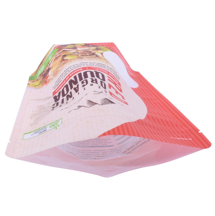 Sac à épices non tissée Sac de nourriture en plastique pour épices mini échantillon blanc sacs d'épices