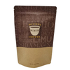 Sac de café en sachets refermables Kraft imprimé personnalisé