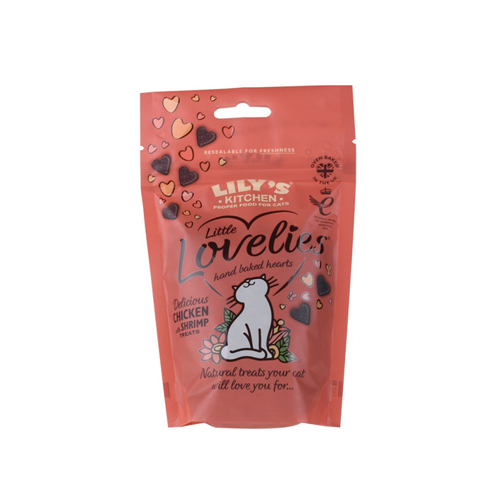 Sacs d'emballage pour animaux de compagnie de pochette biodégradable 100% compostable