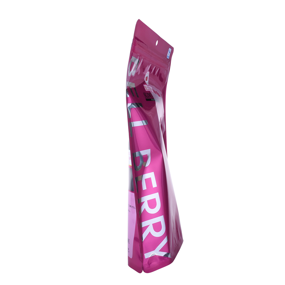 Sac en plastique d'emballage auto-adhésif en relief sur mesure pour vêtements