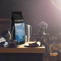 Sacs de café à gousset latéral compostables biodégradables imprimés personnalisés en gros