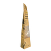 Accueil Compostable Doypack Food Packaing Stand Up Pet Pouch Bag avec fenêtre