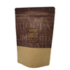 Eco Friendly Stand Up Pouch Comptable Kraft Paper Coffee Packaging Bag