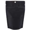 Accueil Sac de poche d'emballage de collation en papier kraft compostable avec fenêtre pour noix
