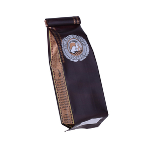 Sac à canon côté emballage flexible pour café avec du papier d'aluminium