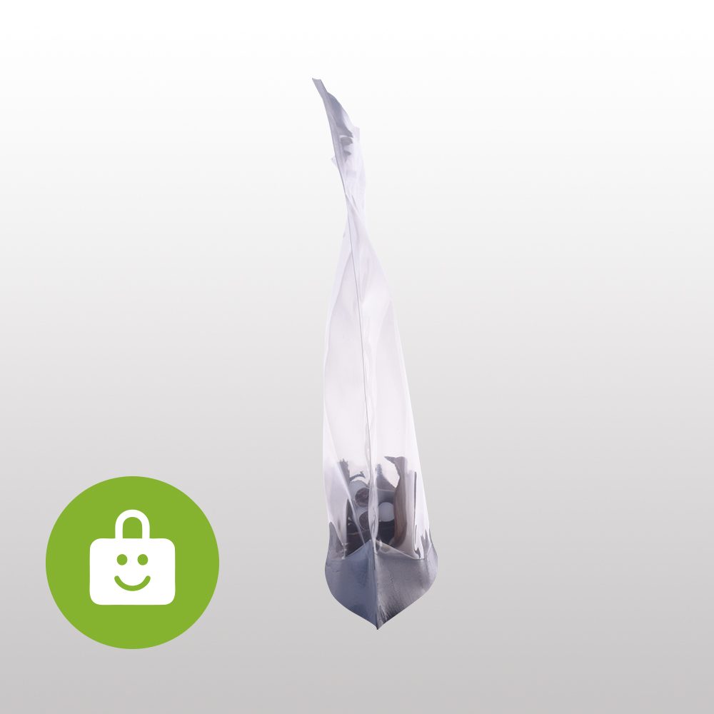 Cellophane clair biodégradable compostable PLA tenant le sac à fermeture éclair résistant aux enfants