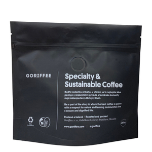Emballage personnalisé de sacs de grains de café 100 % recyclables de 16 onces avec valve UK