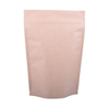 Sacs en papier kraft compostables non imprimés en stock pour les noix