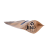 Matériau compostable à fermeture éclair Comment sceller un emballage transportant le sac à café de barre de chocolat transparent But
