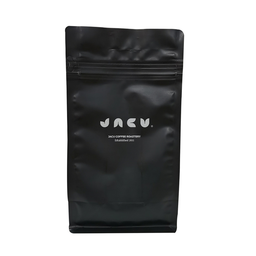 Snacks résistants à l'humidité realabele dans des sacs de douane d'emballage compostables 250g sacs à café