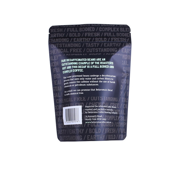 Matériau laminé Matériau laminé 2 oz Sac de café soupape de haut niveau Sac de café