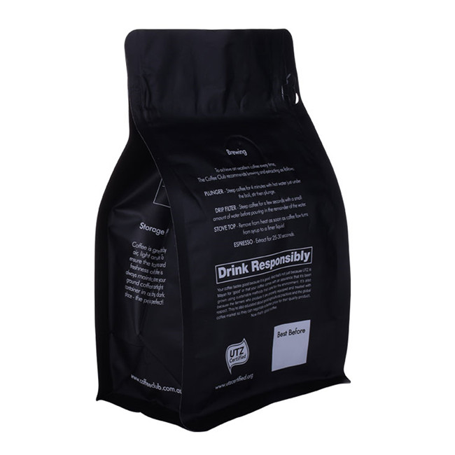 Sacs de nourriture scellés en usine Sacs scellés 2 oz Mini sac à café en gros en gros