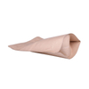 Empestage en or zip lock marron