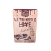 Compostable stand up up imprimé personnalisé Biodégradable zip verrouillage de chocolat Sacs de nourriture en gros