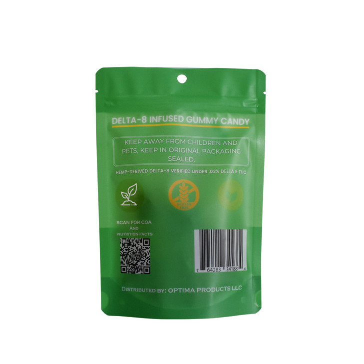 OEM en aluminium en papier d'aluminium haut de gamme numérique imprimé sachet up sachets en plastique métallisé emballage alimentaire