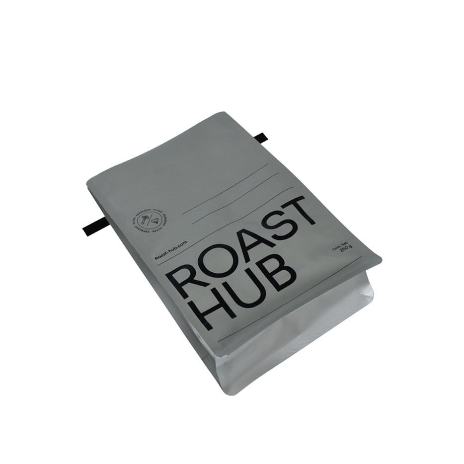 Nouveau sac à café de conception Impression comment ouvrir le sac de café en plastique Sac à chaleur