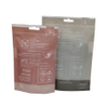 Ziplock Kraft en papier kraft Revitable Sac en plastique pour lisser les sachets d'impression