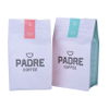 Sacs de papier de recyclage compostable à imprime colorée en wrapper biodégradable meilleures sachets de café