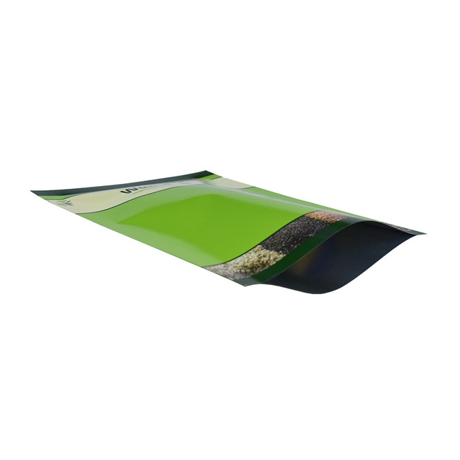 Impression numérique Sceau inférieur mate stand up Barrier Socches EZ Sac de semence Sac de graine Plastique