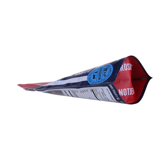 Haute qualité basée sur 100% post-consommation recyclé HDPE Standup Ziplock Bag Fustory