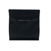 Impression mate personnalisée recyclable sac ziplock inférieur plat pour café