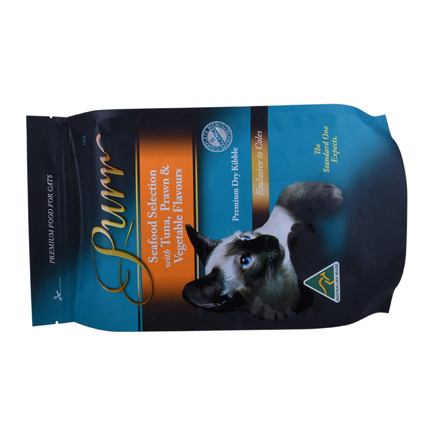 Meilleur prix bon sceau de sceau personnalisé Print NK Side GUSSet Pet Food Food Sac
