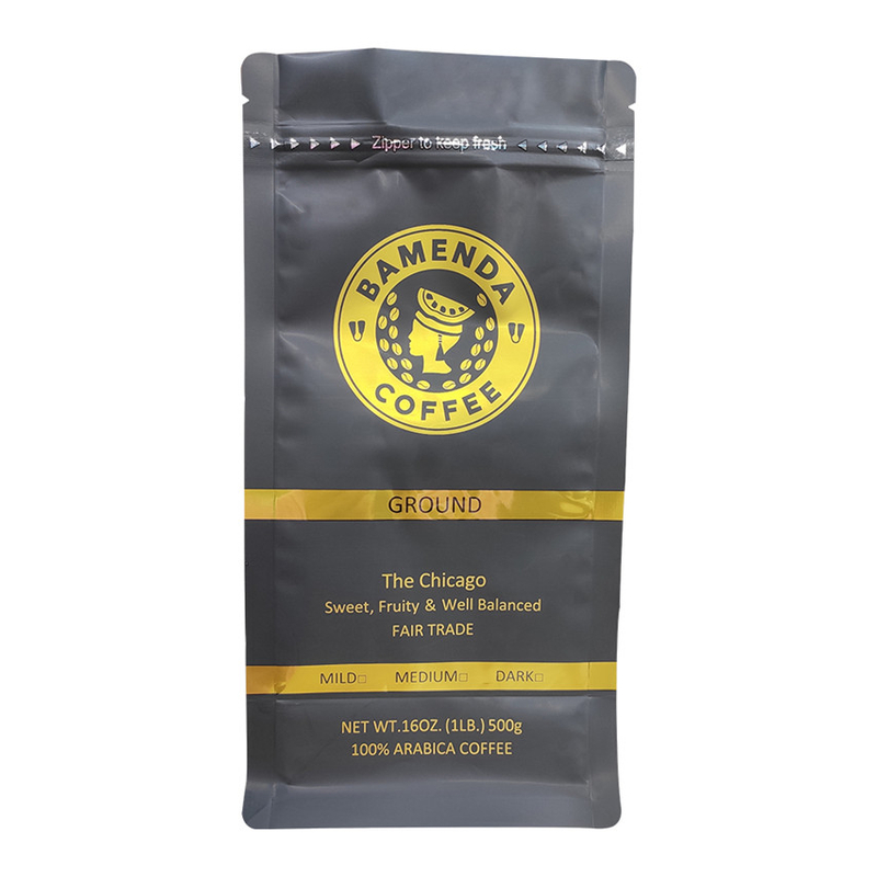 Humidité Ziplock Flat Bottom Food Aluminium Foil Bafefre Sac en gros